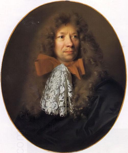 Nicolas de Largilliere Portrait of the painter Adam Frans van der Meulen. China oil painting art